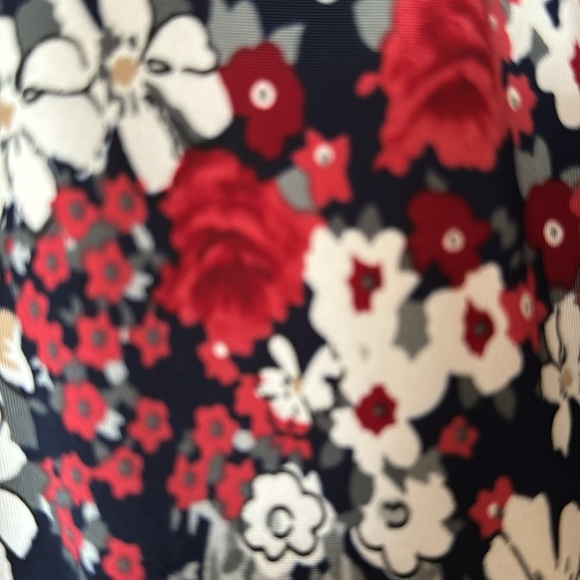 Kaleigh Amandine Knit Dress. Poly/Spandex. Cropped sleeves. Elastic waist. - Picture 3 of 5